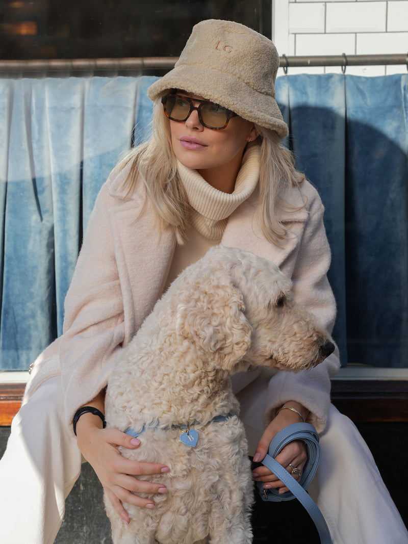 Chapeau Seau Teddy Crème