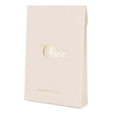 Le Olive Baby Gift Card in Gift Wrap
