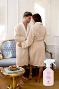 Badjas Cream Pearl & Roomspray