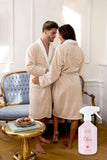 Badjas Cream Pearl & Roomspray