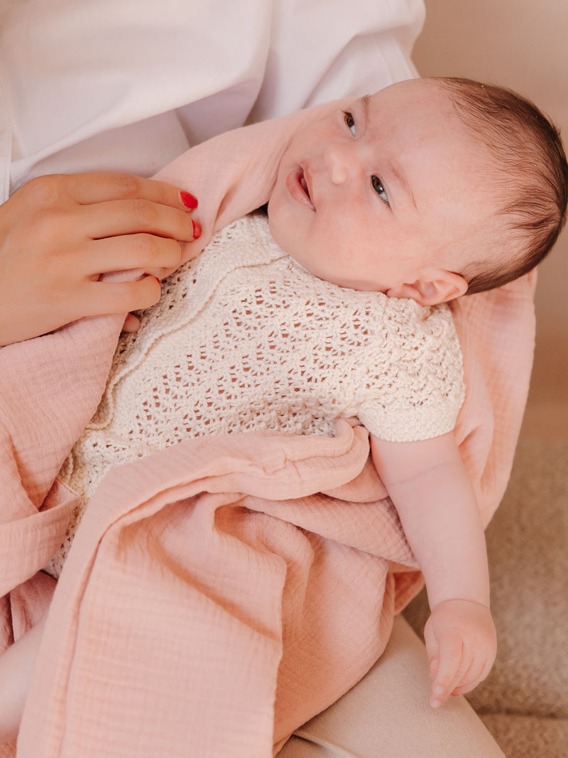 Hydrofiele Doek Oud roze
