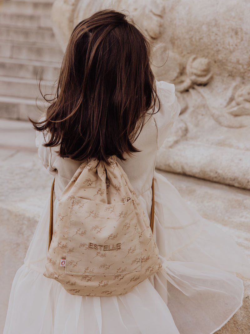 Bolsa de gimnasio Beige