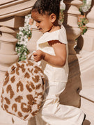 Sac à dos Léopard Crème/Noir