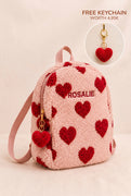 Backpack Hearts Pink