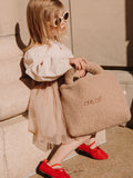 Mini Bolso Peluche Beige