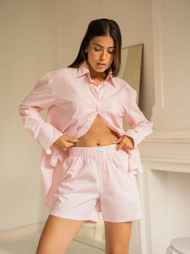 Traje de Novio Rosa Claro