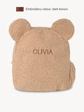 Sac à Dos Ours en Peluche Beige