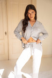 Pijama Modal Gris Long