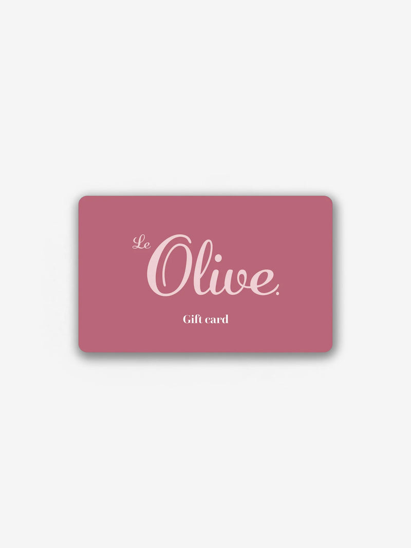 Carte cadeau Le Olive