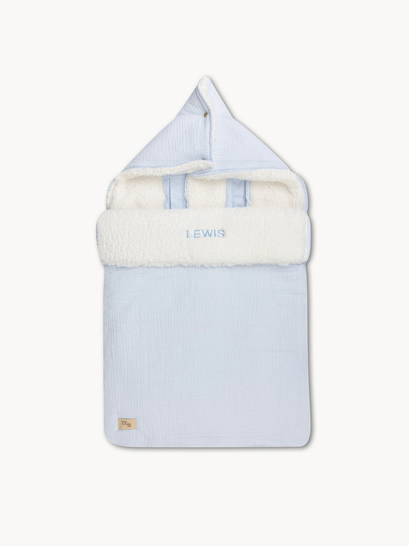 Fußsack Babyblau