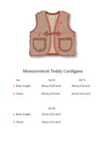 Teddy Gilet Beige