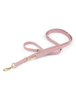 Laisse pour chien mains libres rose