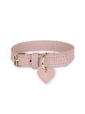 Dog Collar Leather Pink