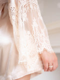 Kimono Dentelle Champagne