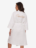 Waffle Robe White