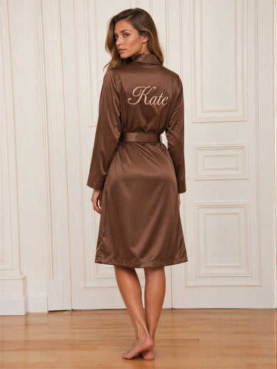 Kimono Teddy Chocolate Brown