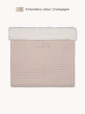 Couverture gaufrée Teddy Beige