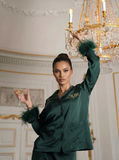 Pyjama Feather Emerald Green