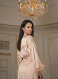 Kimono Plume Nude