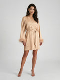 Kimono Plume Nude
