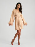 Kimono Plume Nude