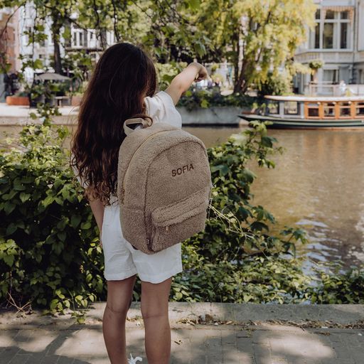 Sac à dos Teddy Maxi Beige