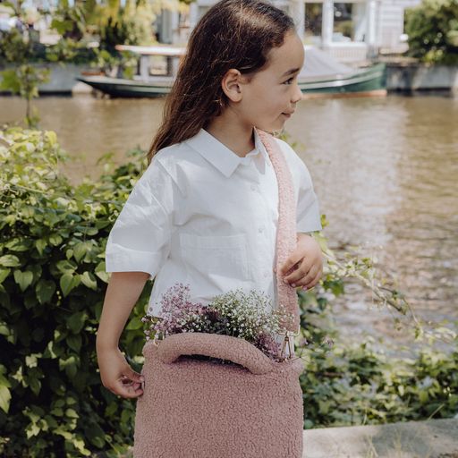 Mini Bolso Peluche Rosa
