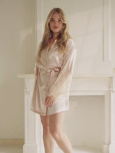 Kimono Dentelle Champagne