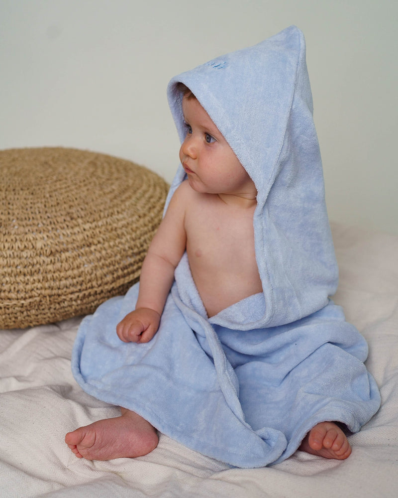 Bath Cape Classic Baby Blue