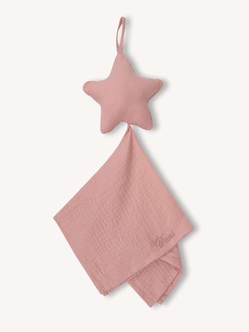 Speendoek Ster Old Pink