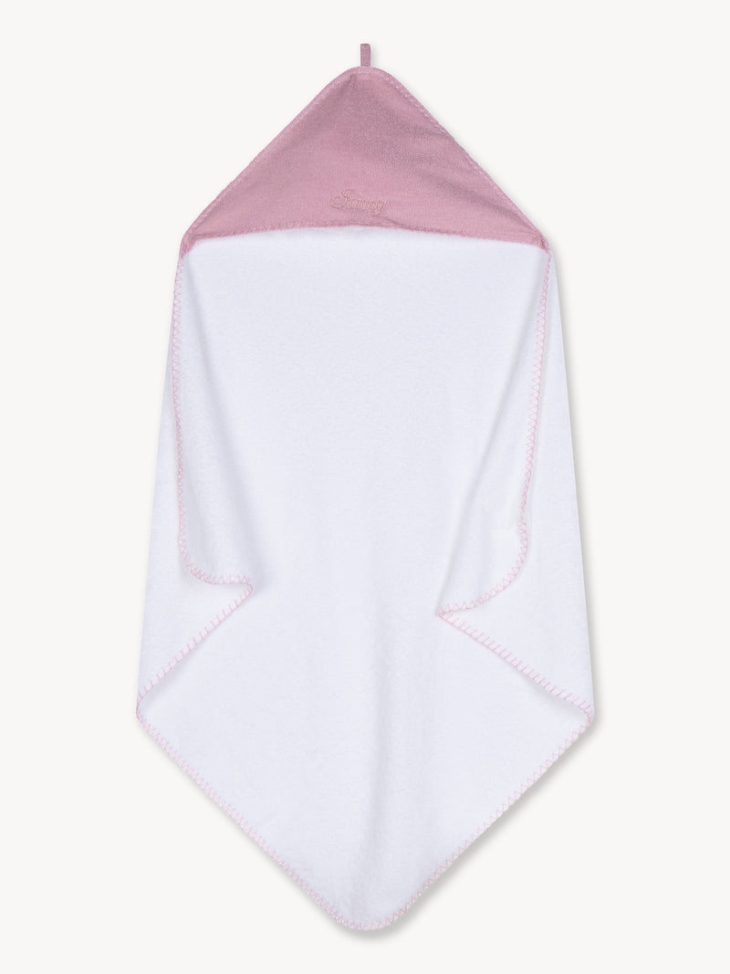 Capes De Bain Pailletée Vieux Rose