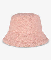 Gorro Pesquero Peluche Rosa Palo