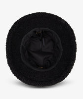 Chapeau Seau Teddy Noir