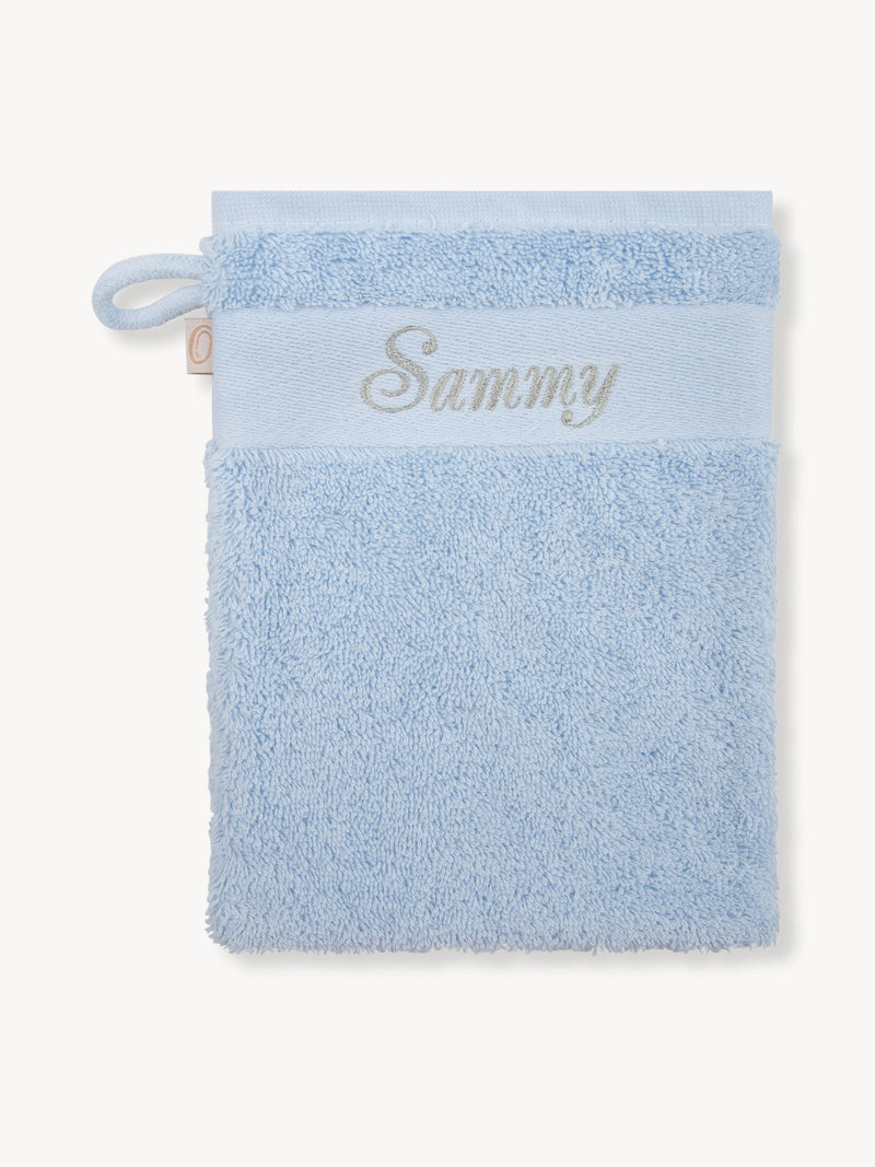 Waschlappen Babyblau