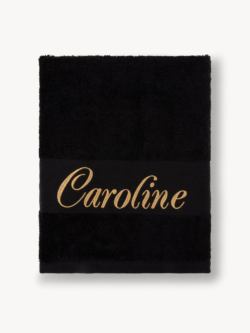 Bath Towel Midnight Schwarz