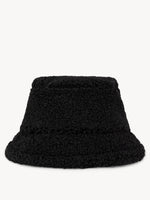 Bucket Hat Teddy Schwarz Kids