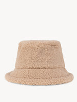 Chapeau Seau Teddy Beige Enfants