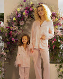 Pyjama Plume Rose Clair Enfants