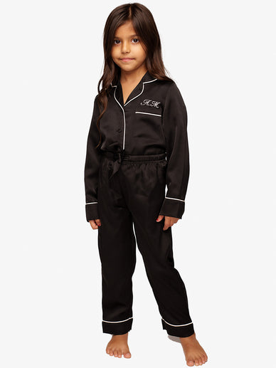 Pyjama Midnight Black Long Kids